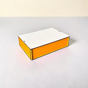 26x18 MDF Renkli Kutu - SARI