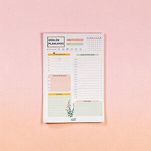 Günlük Planlayıcı Defter 