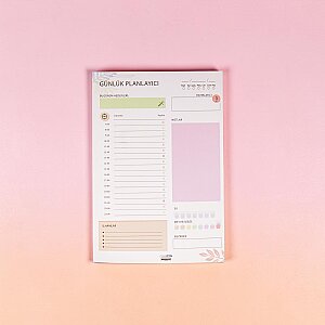 Günlük Planlayıcı Defter 