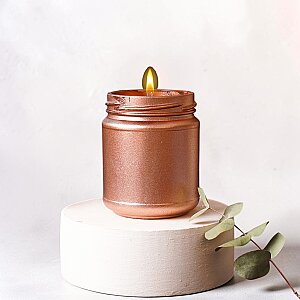 CAM KAVANOZ MUM - SİMLİ TURUNCU