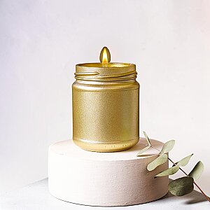 CAM KAVANOZ MUM - SİMLİ SARI
