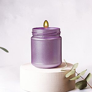 CAM KAVANOZ MUM - SİMLİ LİLA