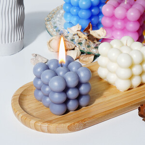 Candleaf Kare Bubble Mum - Antrasit