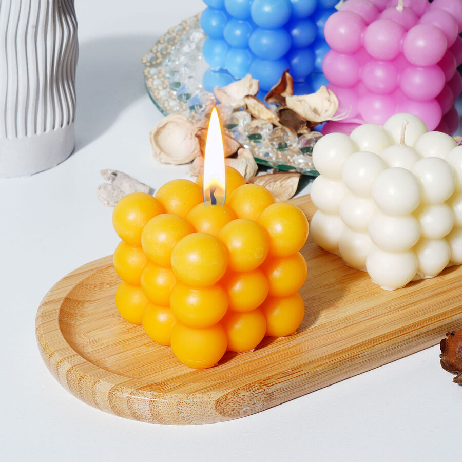 Candleaf Kare Bubble Mum - Orange - 1