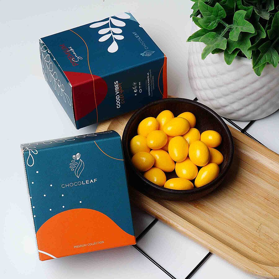 Chocoleaf Kutulu Atıştırmalık - Draje Badem - 1