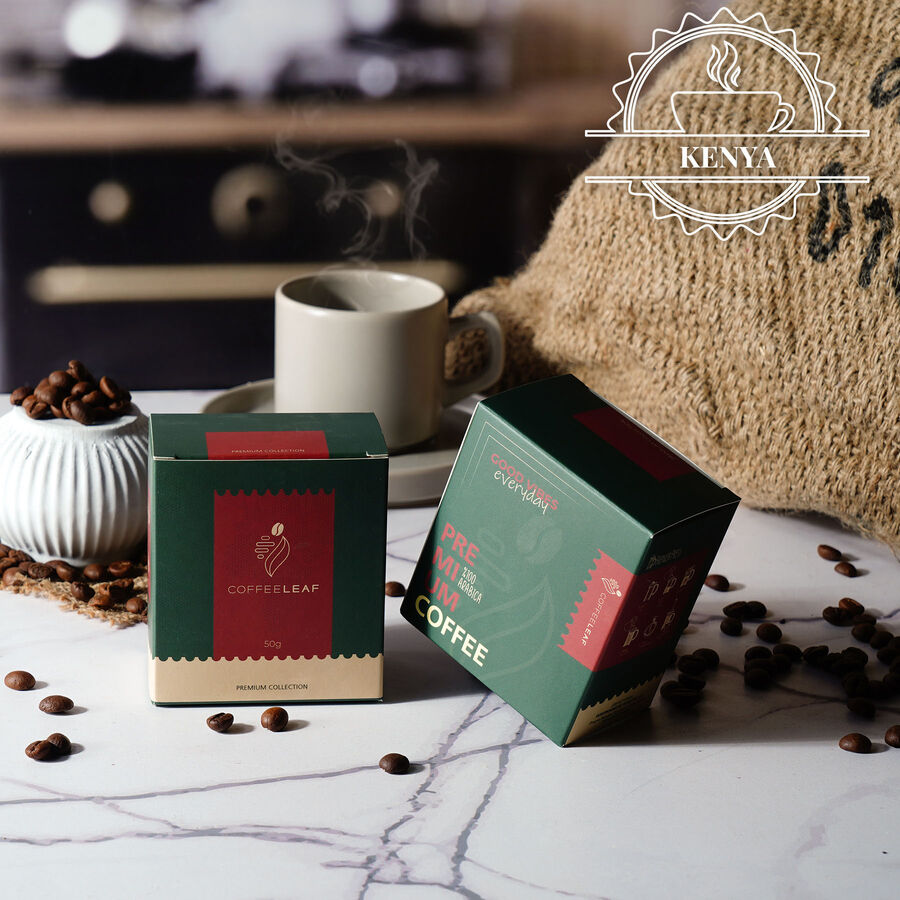 CoffeeLeaf Filtre Kahve Premium Paket 50Gr. - Kenya - 1