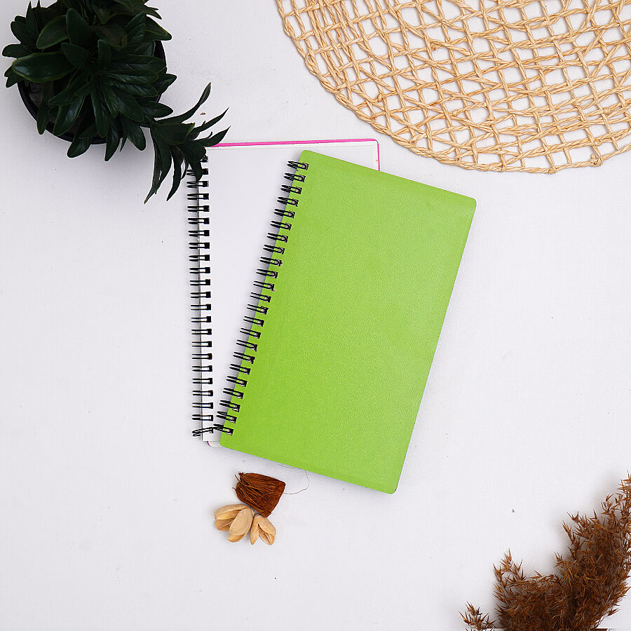 Egraf Ahşap Kapaklı Defter (Mdf) 13x21cm- YEŞİL - 1