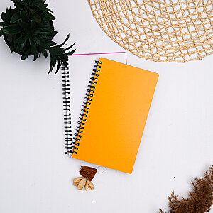 Egraf Ahşap Kapaklı Defter (Mdf) 13x21cm- TURUNCU