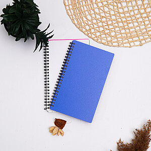 Egraf Ahşap Kapaklı Defter (Mdf) 13x21cm- MAVİ