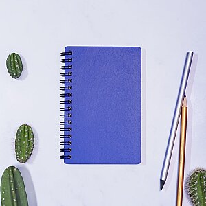 Egraf Ahşap Kapaklı Defter (Mdf) 9x15cm- MAVİ