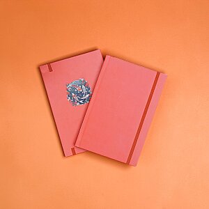 EgrafBook Baskılı Turuncu Tasarım Defter Egraf-2031