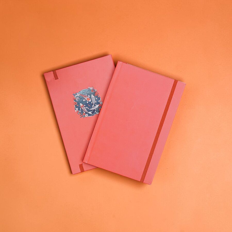 EgrafBook Baskılı Turuncu Tasarım Defter Egraf-2031 - 1