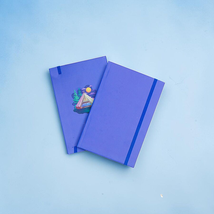 EgrafBook Baskılı Mavi Tasarım Defter Egraf-2030 - 1