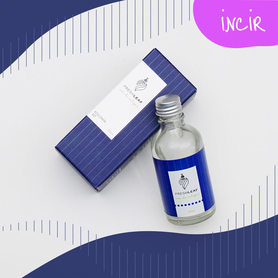 FreshLeaf İncir Mucizesi Kolonyası 50ML-(Mavi) - 1