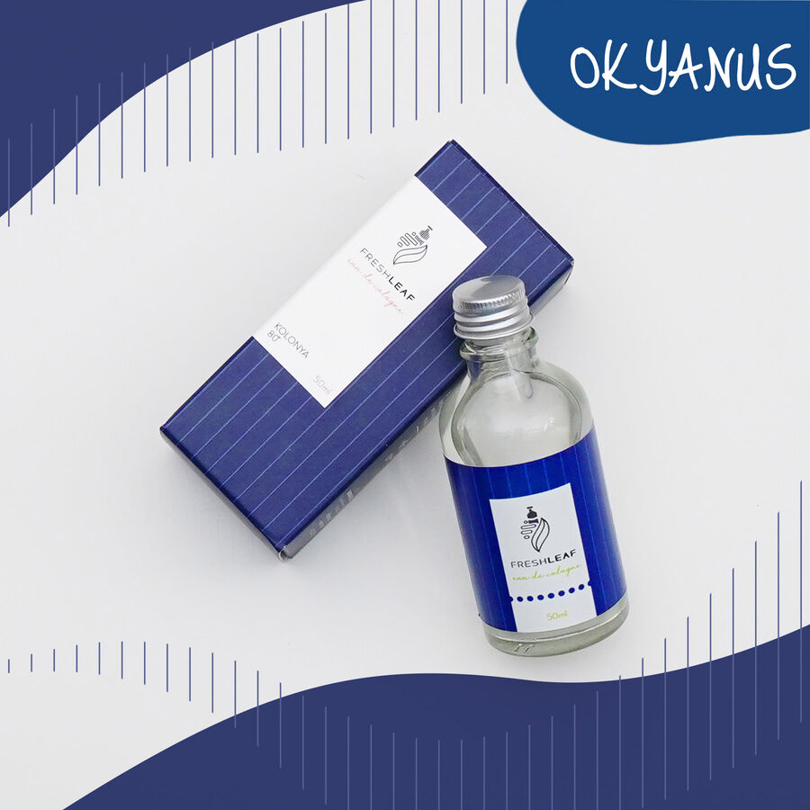 FreshLeaf Okyanus Esintisi Kolonyası 50ML-(Mavi) - 1