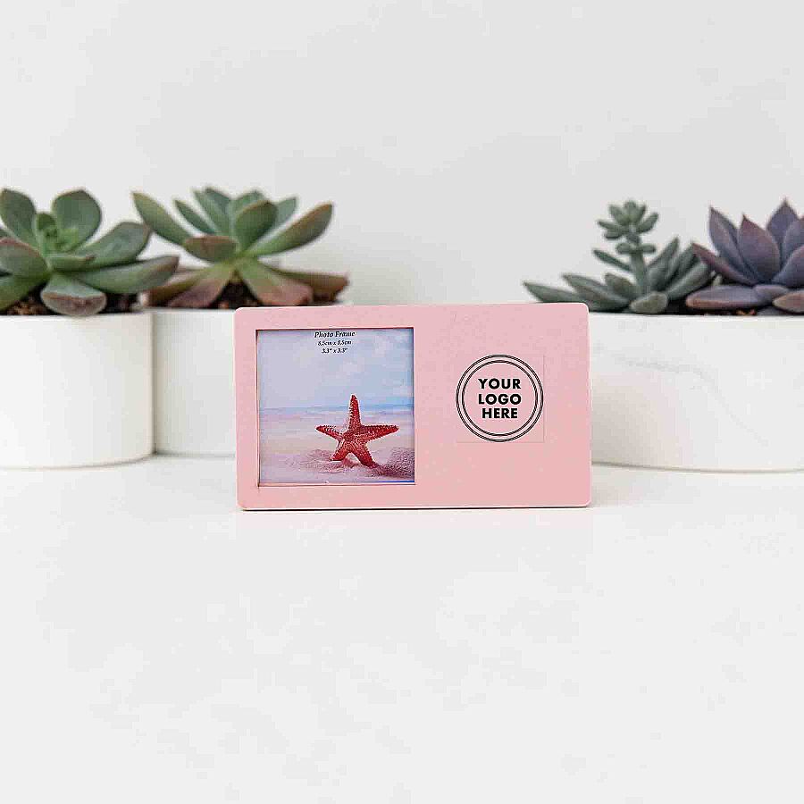 MDF Panoramik 11,5 x 6,5 cm Çerçeve - PEMBE - 1