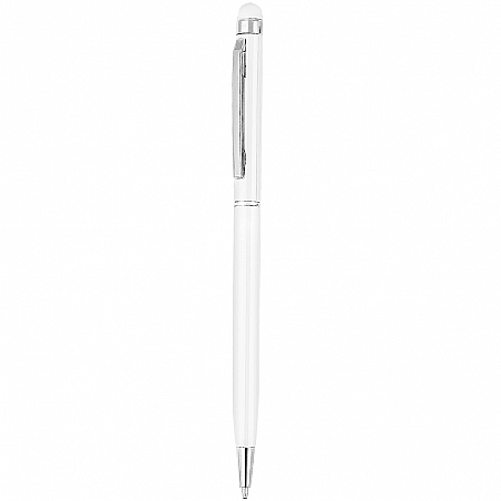 Metal Tükenmez Kalem - Touchpen  Beyaz - 1