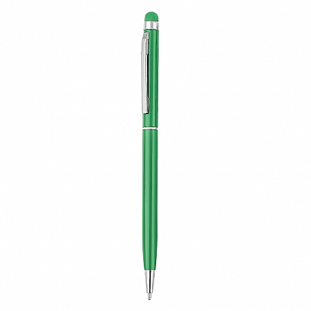 Metal Tükenmez Kalem - Touchpen  Yeşil - 1