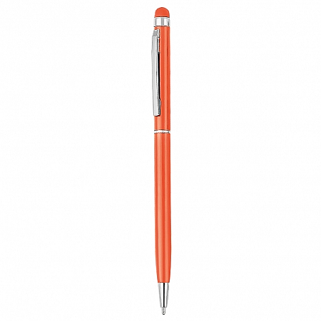 Metal Tükenmez Kalem - Touchpen Turuncu - 1