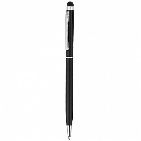 Metal Tükenmez Kalem - Touchpen Siyah - 1