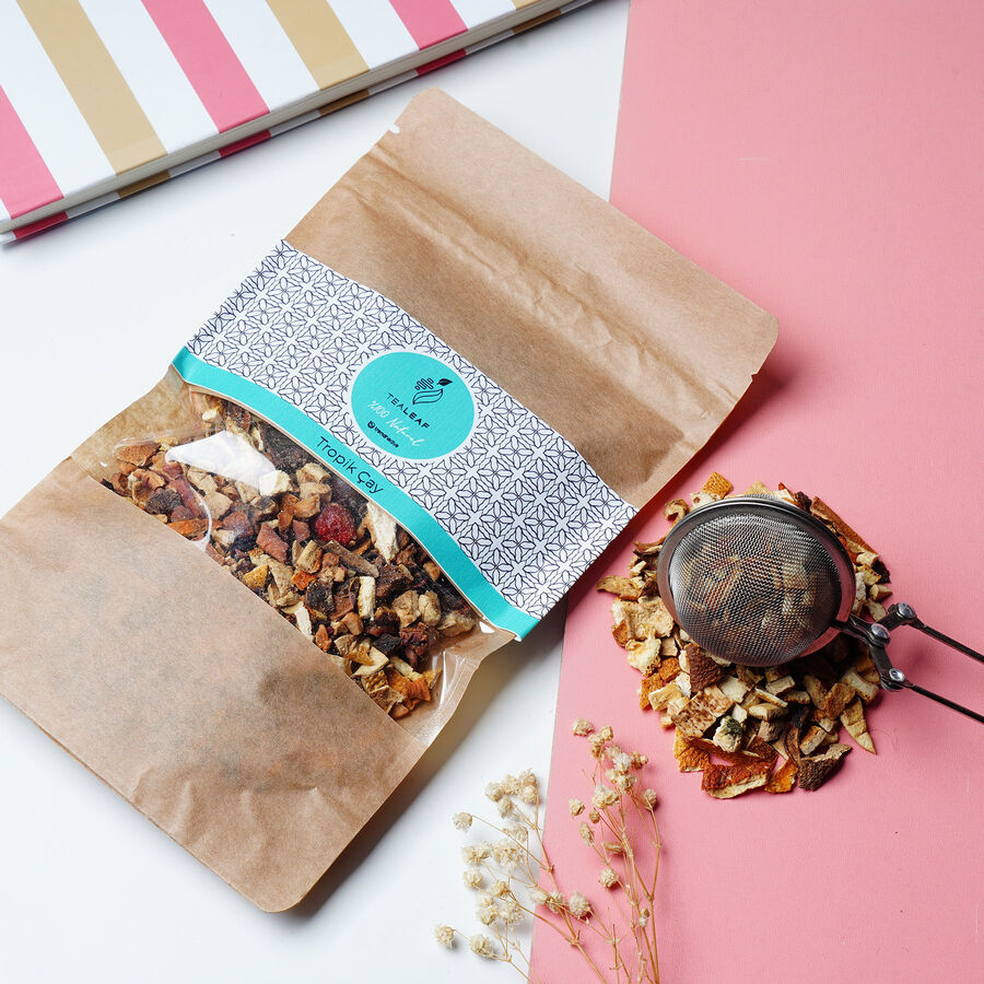 TeaLeaf Bitki Çayı Doypack 100gr. - Tropik - 1