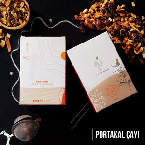 TeaLeaf Bitki Çayı Özel Turuncu Kutulu 100gr. - Portakal