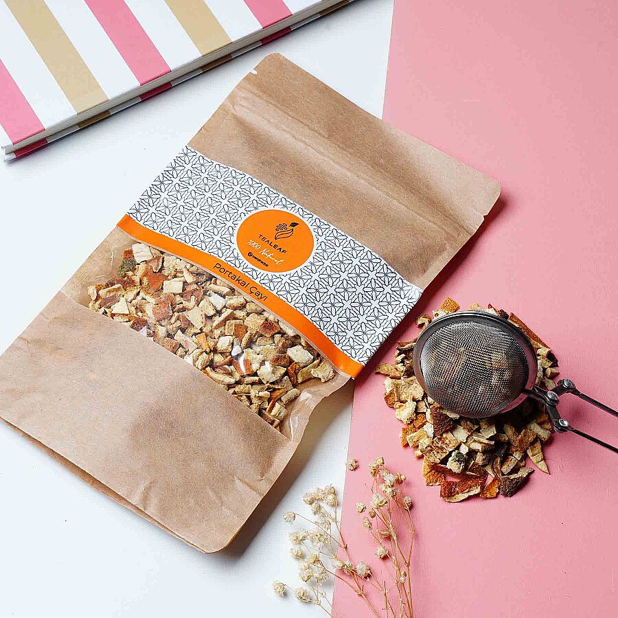Tealeaf Doypack Meyve Çayı 100Gr - Portakal - 1