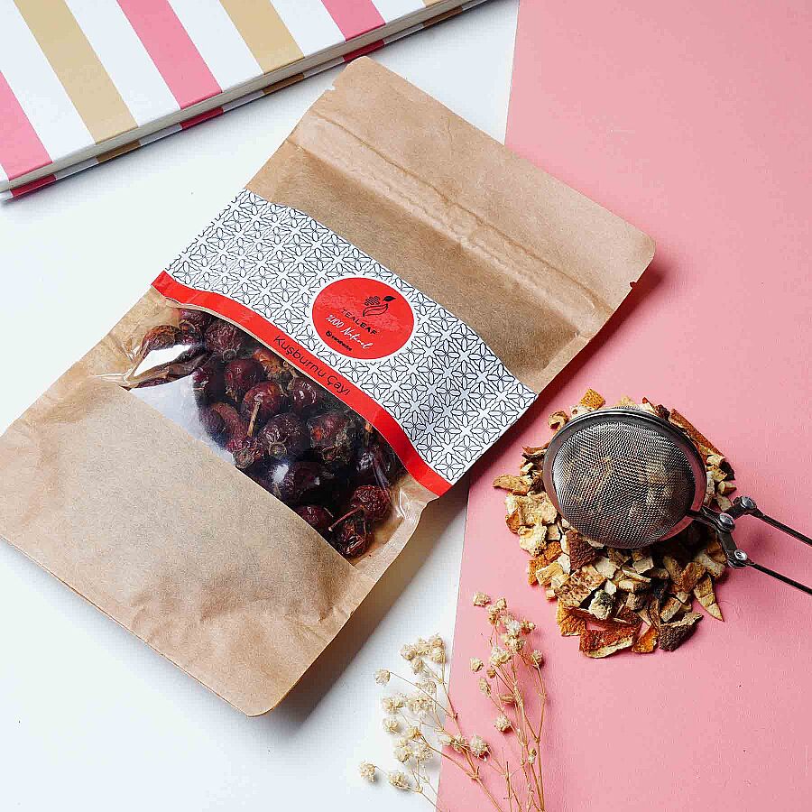 Tealeaf Doypack Meyve Çayı 100Gr - Kuşburnu - 1